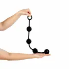 BUTTR – silicone anal beads in 4 sizes – black – 50 cm — Photo 2