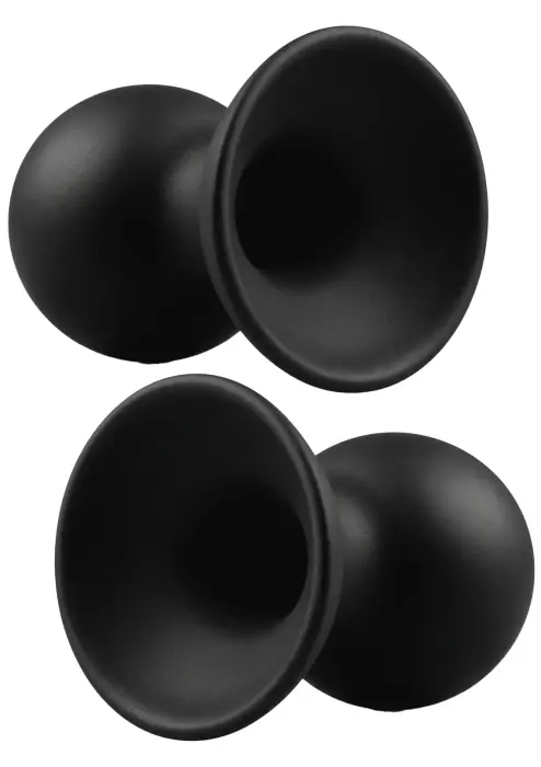 She.E.O silikona krūšu galu piesūcekņi – melni Foto 4