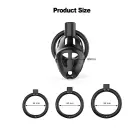 Sevanda Black Plastic Chastity Cage — Photo 8
