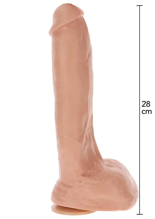 Extreme XXL реалистичный дилдо с присоской – 28 cm (11″) – телесный