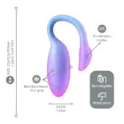 Magic Motion Flamingo Max носимый вибратор с управлением через app – синий — Фото 15