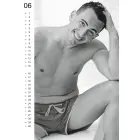 PIN-UP Men 2026 Calendar Set Black & White A3 Edition — Photo 3