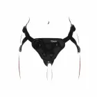 Get Real Adjustable Harness – reguliuojami strap-on diržai su 3 silikoniniais žiedais – juodi — Nuotrauka 6