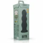BUTTR Tactical III didelis gyslotas analinis kištukas su plokščiu siurbtuku – 18.5 cm – Juodas — Nuotrauka 6