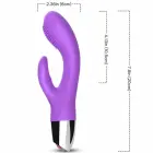 ARMONY triušio vibratorius – 20 cm (7.9″) – violetinis — Nuotrauka 4