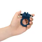 Loveline Vibrating Rabbit Cock Ring – Blue — Photo 10
