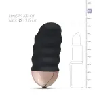Teazers Sooneline vibreeriv muna puldiga – 6 cm (2.4″) – must — Foto 3
