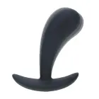 Vibrējošs silikona anālais spraudnis prostatas stimulēšanai – S – 14 cm – Melns — Foto 6