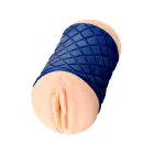 JOS LULU Divpusējs masturbators – miesas krāsa – 14.5 cm (5.7″) — Foto 2