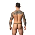 Male Power Liquid Onyx Wetlook G-String – Black – One Size — Photo 1