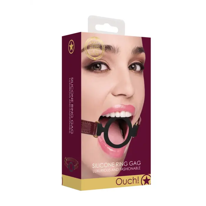 Ouch Halo Silicone Open Ring Gag