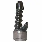 EasyToys Spiral насадка для вонда – чёрная — Фото 1