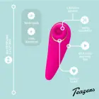 Teazers Tapping intymus stimuliatorius – rožinis — Nuotrauka 10