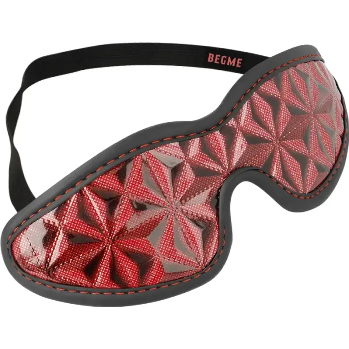 BEGME Red Edition повязка на глаза премиум-класса с неопреновой подкладкой, регулируемая – красная
