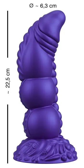Beasty Cocks Demon of Desire dildo – 22.5 cm (9″) – Metalinis Photo