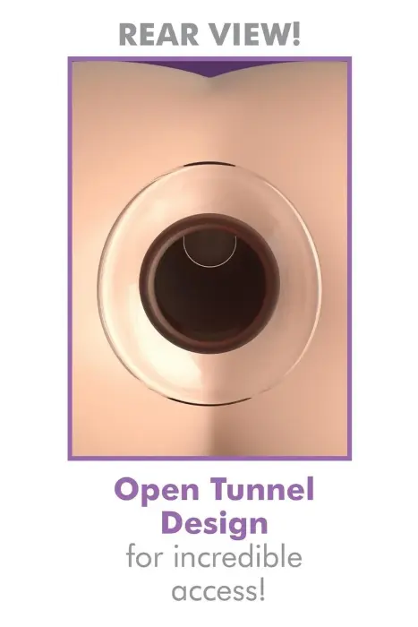 ANAL FANTASY ELITE LARGE ANAL GAPER CAURSPĪDĪGS – Clear Foto 3