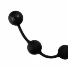 BUTTR – silicone anal beads in 4 sizes – black – 50 cm — Photo 3