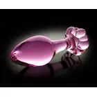 Icicles Nr. 48 – Stiklinis dildo – 8.9 cm – Clear Photo