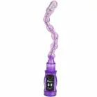BAILE Distortion Triple elastīgs pērļu stimulators – violets — Foto 1