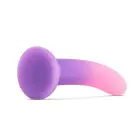 Ombre dildo – 17.8 cm (7″) – įvairiaspalvis — Nuotrauka 2