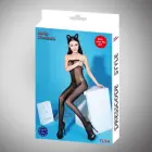 Body Pleasure Mesh Bodysuit – White – One size — Photo 1
