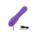 Lokāms Double Rumbler vibrators – 18 cm (7″) – violets Foto 5