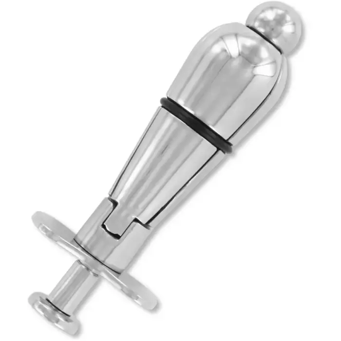 Metal Hard – раскрывающаяся пробка из нержавеющей стали с фиксатором – 12,8 см