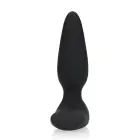 Smooth Vibrating Anal Plug with Remote Control – Black — Photo 5