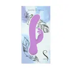 Swan Empress Swan dvigubas variklis vibratorius – 21 cm (8.25″) – violetinis — Nuotrauka 3