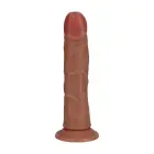 Realistic Vibrating Dildo – 20.5 cm (8″) – Brown — Photo 5