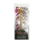 Glitterati - Boobie Tall Party Straws Фото num