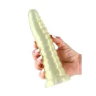 Fantasia Nymph – Dzeltens silikona dildo – 18 cm (7″) Foto 2