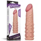 Add 2" Pleasure X Tender uzmava – miesas krāsa — Foto 1
