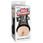 Анальный мастурбатор PDX Extreme Wet Bussies Model Intimate System – 20.8 cm – черный — Фото 1