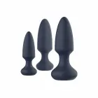 STARTROOPERS Mars – vibrating anal training kit – 3-piece progressive set – silicone — Photo 2