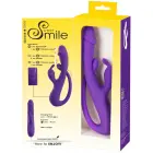 Sweet Smile triušio vibratorius su G taško ir analiniu stimuliatoriumi – 23 cm (9″) — Nuotrauka 15