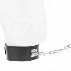 KINK Basic Model Collar with Leash 65cm – Adjustable Black Leather Set — Photo 3