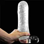 Giant Egg Stamina Nodules Edition – reusable TPE egg masturbator, nodule texture — Photo 7