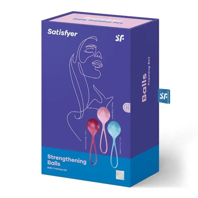 Satisfyer Balls C03 набор из 3 утяжелённых шариков Кегеля