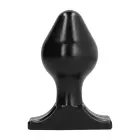 All Black anālais spraudnis – 16 cm (6.3″) – melns — Foto 2