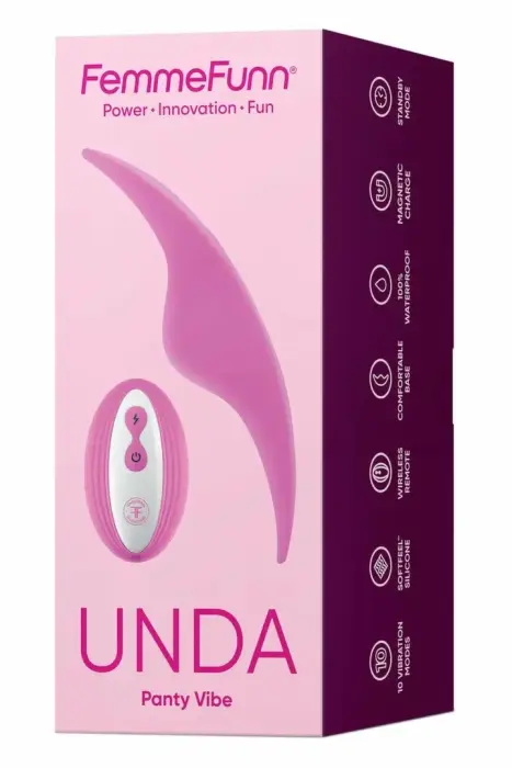 FemmeFunn Unda valkājams vibrators – rozā