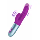 FemmeFunn Essenza Purple вибратор с двойным действием и функцией толчков – 24.4 см (9.6″) – фиолетовый — Фото 2