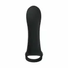Evolved Cock Armor Rechargeable Silicone Vibrating Ring – Black — Photo 9