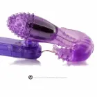 Baile Ripple intīmā silikona stimulators ar regulējamu vibrāciju – 19 cm – Violets — Foto 3