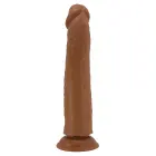 PRETTY LOVE Sharife Sliding Skin Series salokāms dildo – 25 cm (10″) – miesas krāsa — Foto 5