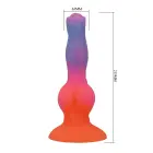 Power Monsters Hercules Rippled Monster Dildo – 21.5 cm (8.5″) – Silicone Photo