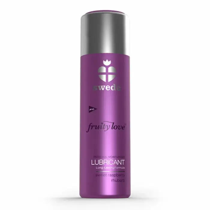 Swede Fruity Love Water-Based Lubricant Raspberry Rhubarb – 100 ml