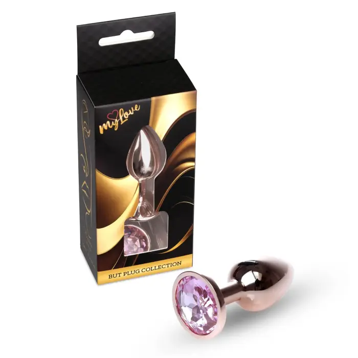 MyLove Toys Jewellery Rose anālais spraudnis – 7 cm (2.8″) – Sarkans