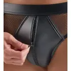 Svenjoyment Wetlook Slip Briefs – Black – L — Photo 6