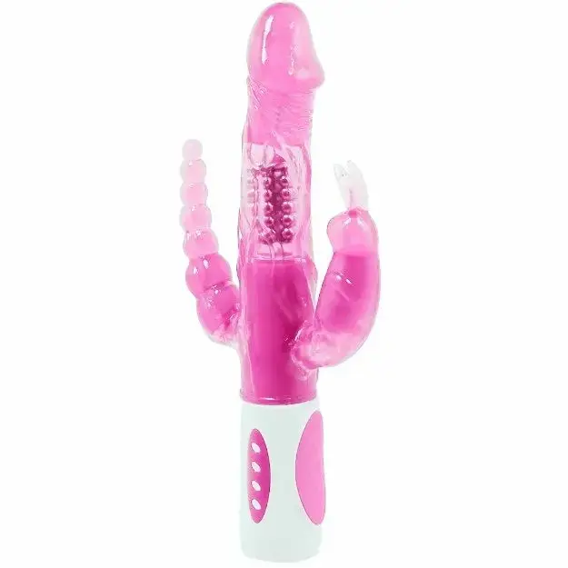 Baile Pretty Bunny Triple Rotator кролик-вибратор – розовый